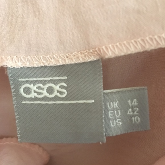 ASOS Blush asymmetrical cami/blouse - Picture 4 of 5
